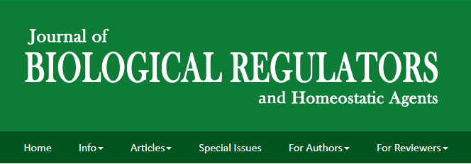 【論文】我院顧霄鵬、胡鴻等醫(yī)師撰寫的醫(yī)學論文在SCI期刊Journal of Biological Regulators上發(fā)表